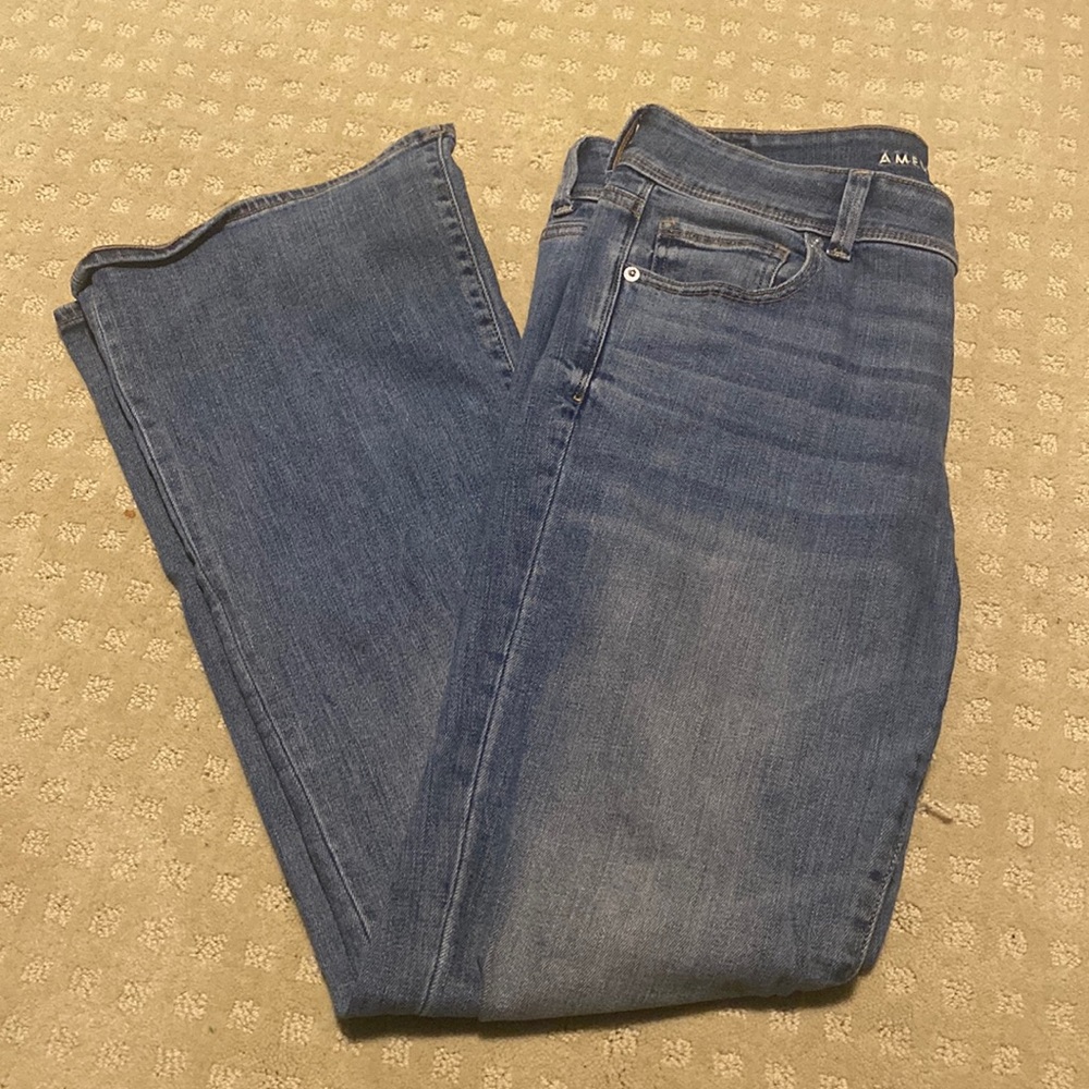 American Eagle size 14 kick boot super stretch